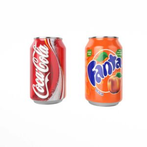 Palette Coca, Fanta, Cherry, Oasis tropico, Perrier, Lipthon, Orangina…etc 33 cl